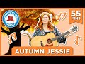 Autumn Jessie 🍂 Gumboot Kids l Sing And Dance With Jessie To Our Autumn Music Playlist