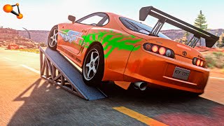 Satisfying Rollover Crashes #11 - BeamNG drive