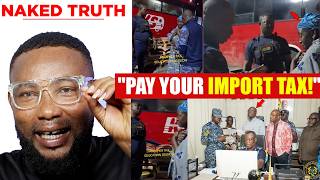 👏"If You Don't Pay Tax, Who Will Build the Roads?" Customs Officer Nab Togo Traders evading Tax🚨