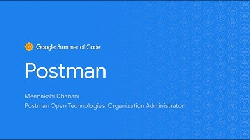 GSoC: Postman