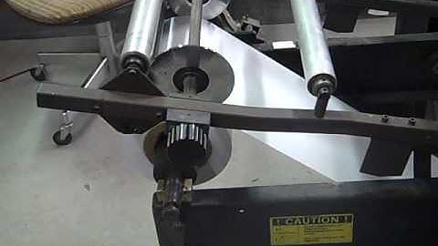 DIDDE APOLLO 17 2 COLOR ROLL TO SHEET PRESS TEST RUN DEMO