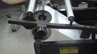 DIDDE APOLLO 17 2 COLOR ROLL TO SHEET PRESS TEST RUN DEMO