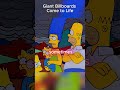 The Giant Donut Came to Life – Simpsons Horror