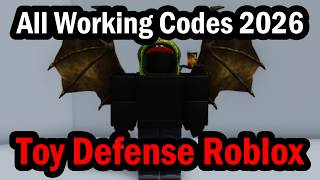 All Working Codes 2026 in Toy Defense Roblox