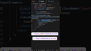 React useRef Hook Explained in 60 Seconds: Practical Guide for Beginners! #shrots #coding  #uk