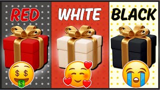 Choose Your Gift  | How LUCKY Are You? | Red, ⚪White or ⚫Black  #2