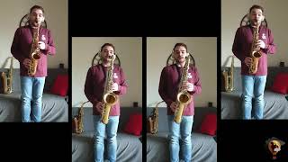 Video thumbnail of "Sanmatio (Bepi De Marzi) - Arr. for 4 Saxophones"