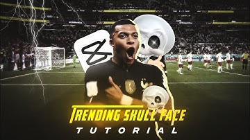 Trending Skull Face Edit Tutorial || Capcut Tutorial