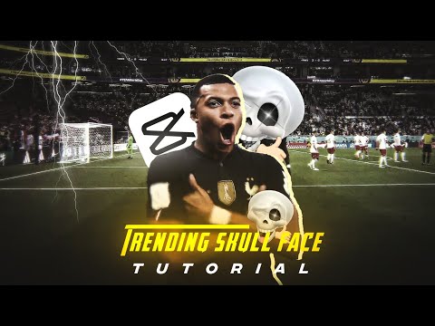 Trending Skull Face Edit Tutorial || Capcut Tutorial