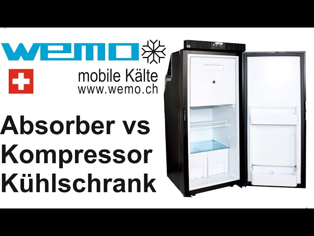 Camping Kühlschrank (12V) im Vergleich - Absorber vs. Kompressor