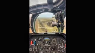 Russian Mi-24 Hind flying in southern Ukraine. @AirForceTube1
