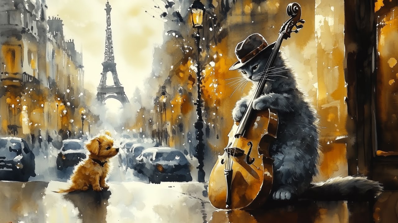 Gypsy Balkan Jazz | Paris Cat Cafe Tunes | Good Time Party Vibes | Music Playlist