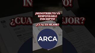 Monotributo O Responsable Inscripto Cual Es Mejor?