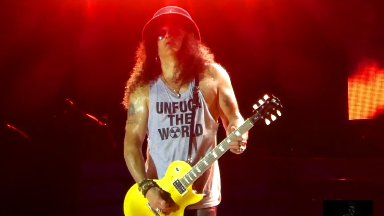 Slash Solo guitar tour .2017 (Touching my heart)