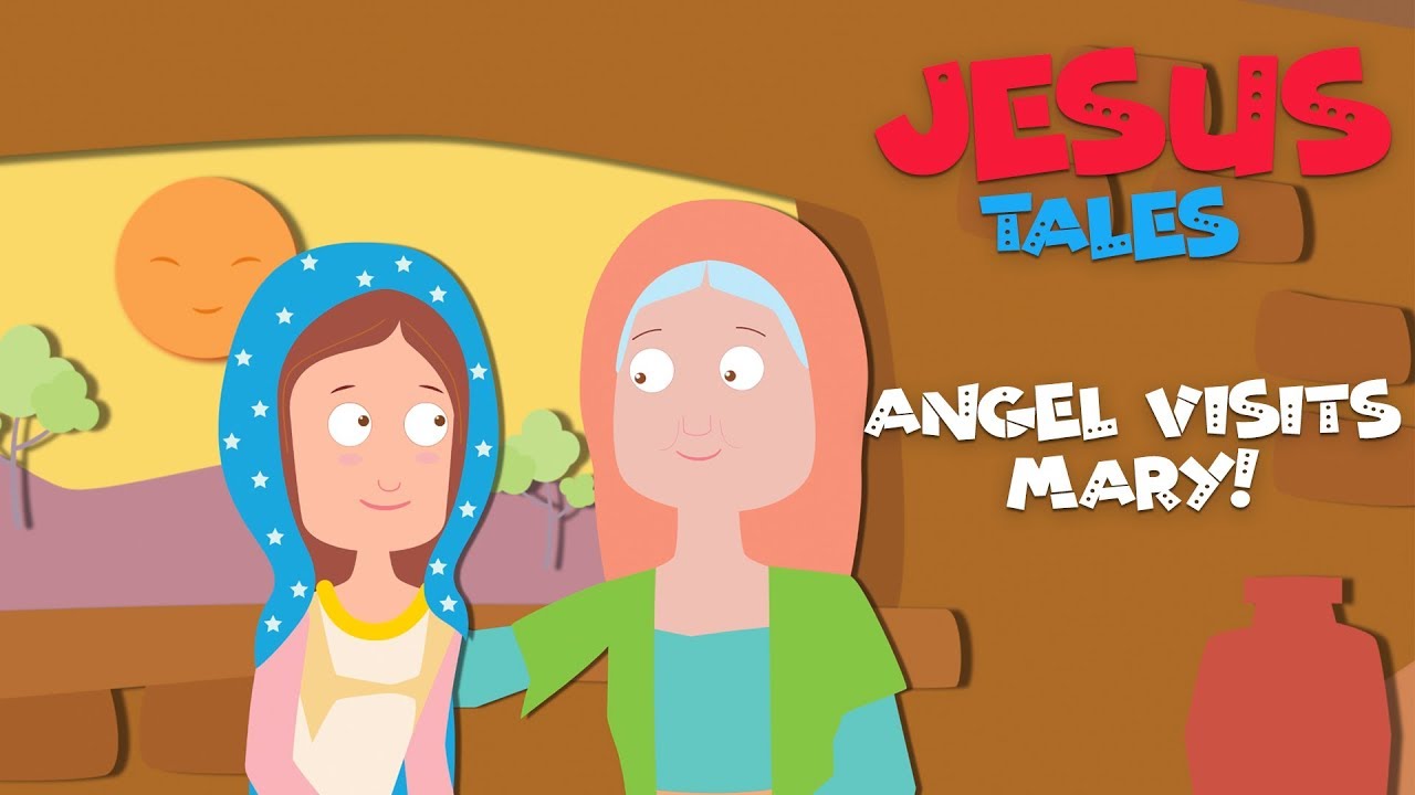 superbook angel visits mary