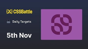 CSS Battle - Daily Targets 5th November 2023 solution | CSS Challenge