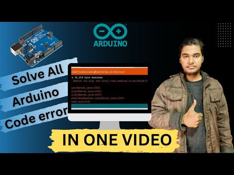 Solve All Arduino Software Code errors in one video || @ESR369