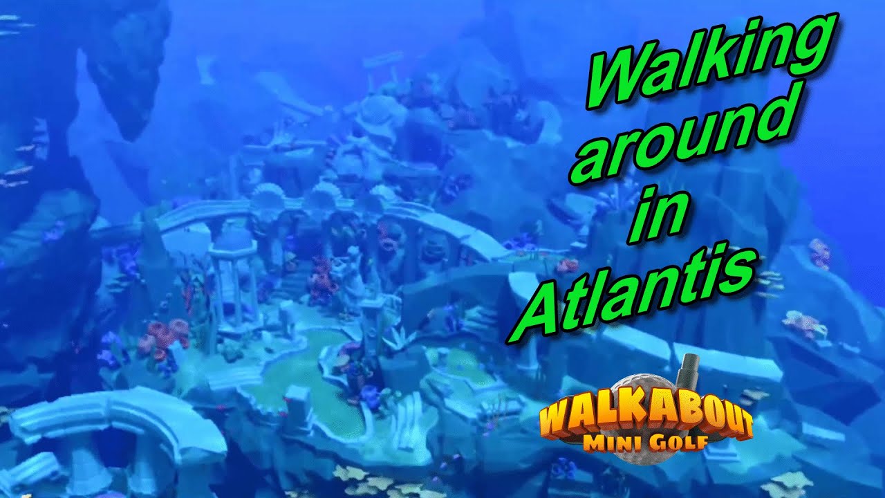 18 lost balls! will i find any ? | Walkabout minigolf VR Atlantis
