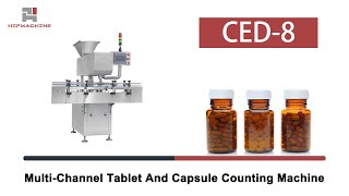 Multi-Channel Tablet And Capsule Counting Machine CED-8