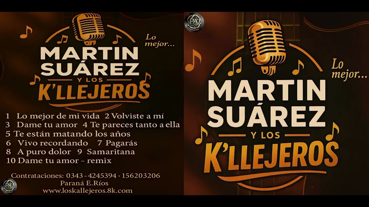 MARTIN SUÁREZ Y LOS K'LLEJEROS - LO MEJOR... ( CD COMPLETO )