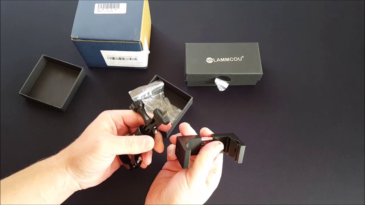 Non può mancare nel nostro kit il supporto per videocamera fotocamera e telefono  tutto in metallo