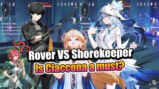 Cartethyias Actual Best Support Rover Vs Shorekeeper  No Ciaccona Team   Wuthering Waves