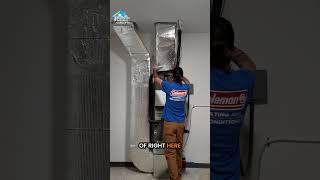 6 plex HVAC Rough-In Before the Walls Close