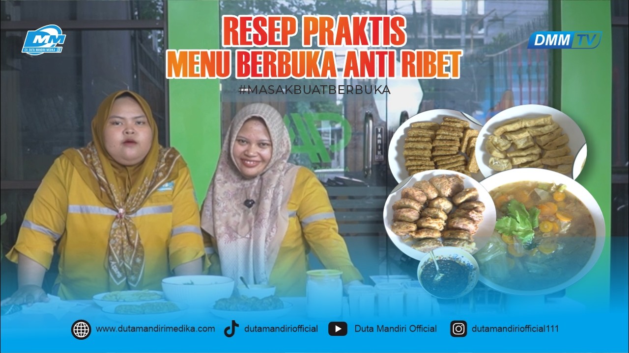RESEP PRAKTIS MENU BERBUKA 