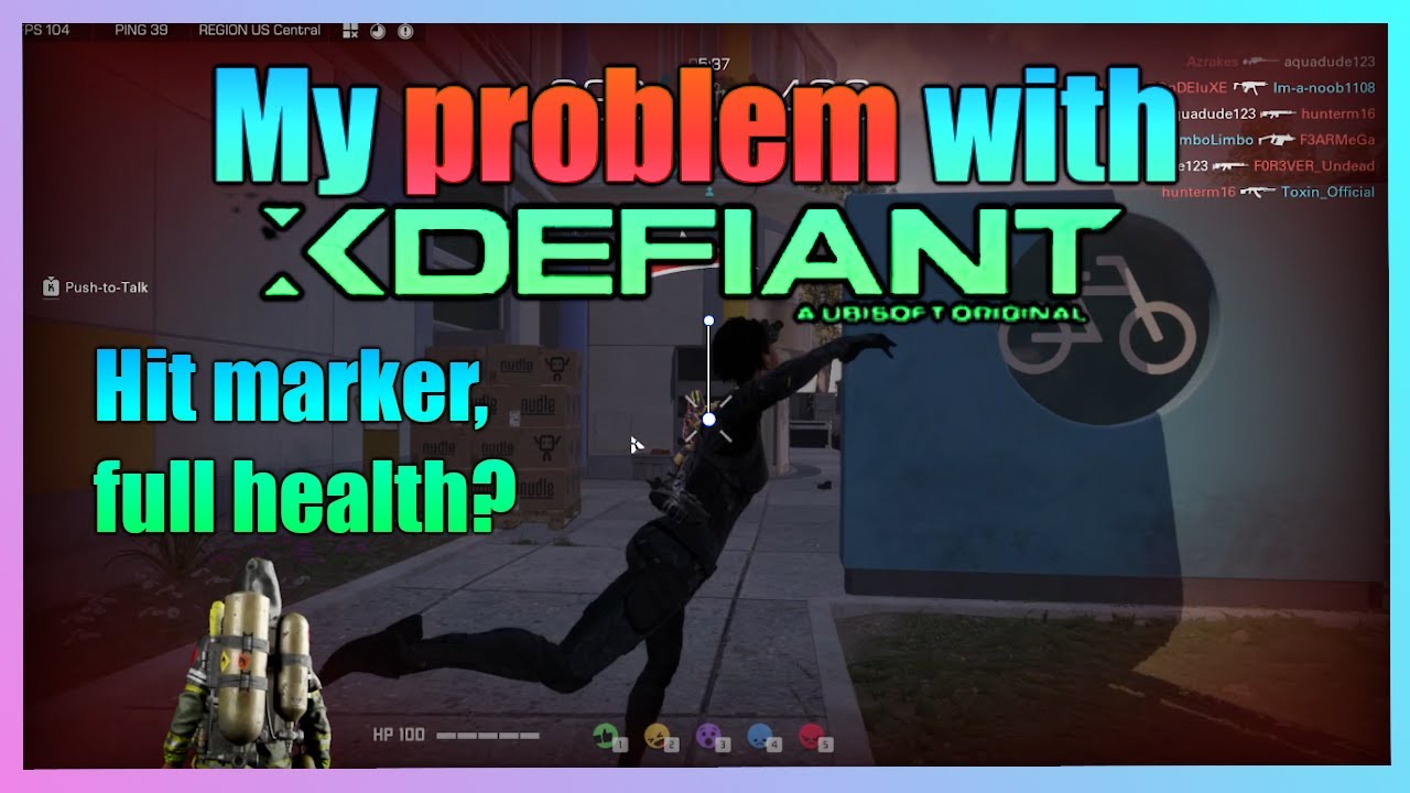 My problem with XDefiant