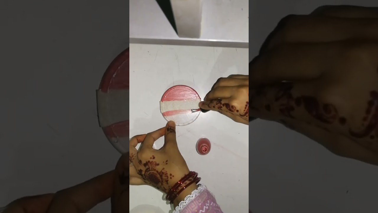 DIY hijab pins box/recycle 