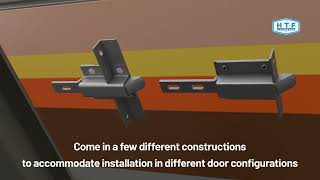 HTF Hardware Part 1196/1198: Reliable RV Compartment Latch for Secure Storage