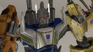 Combaticons Combine Into Bruticus - Transformers SFM Animation