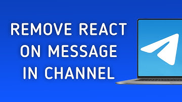 How To Remove React On A Message In A Channel On Telegram On PC (New Update)
