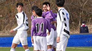 20201219 U 16ルーキーリーグ全国交流大会 予選リーグ② 藤枝東 2-0 大津  前半28分 藤枝東 8砂押解世杉並ソシオFC 先制ゴール