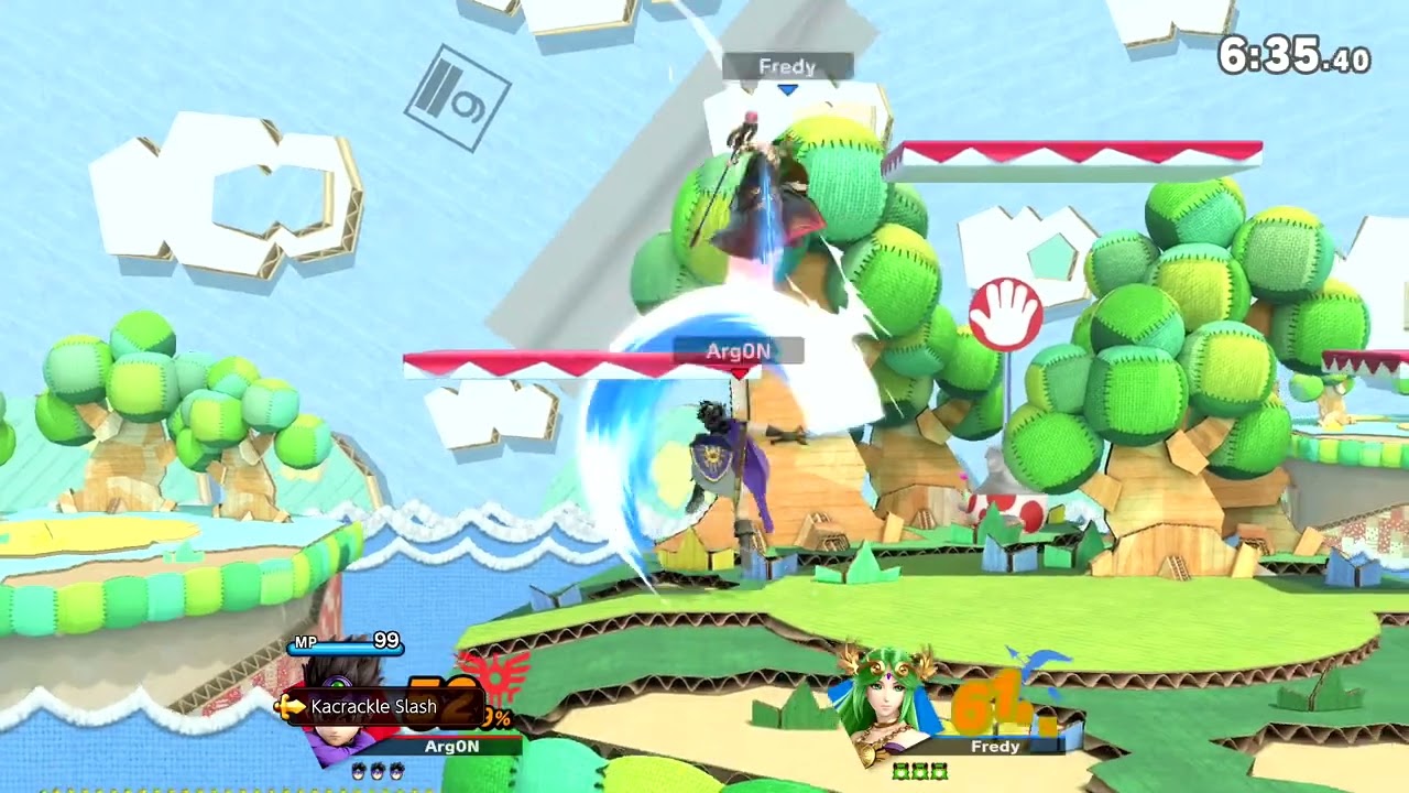 King of the Hive #25 - Shobyo (Palutena) vs  L'Arg0Naut (Hero) - Winner round 1