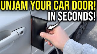 How To Unjam Any Car Door
