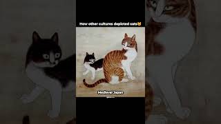 Cats In Other Cultures Art Vs Cats In Medieval European Art🐱#cat #art #history #trending #shorts