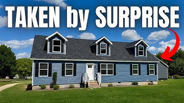 LOOKS HUGE but JUST RIGHT modular home size & floor plan! Prefab House Tour