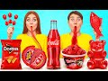Tantangan Makanan Merah | Tantangan Gila Multi DO Challenge