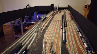 Timelapse of the new completed fiddle yard extension - Weston Parkway