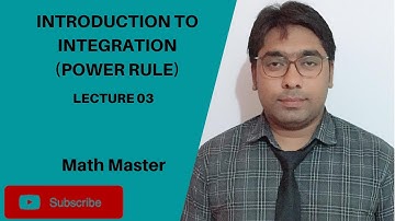 lecture # 03 introduction to integration (power rule with examples in urdu hindi )
