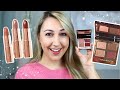 NEW CHARLOTTE TILBURY FIRE ROSE LUXURY EYE PALETTE & SUPER LIPSTICKS | Review & Swatches