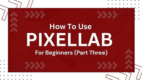 How to use pixellab PT 3 || Shapes