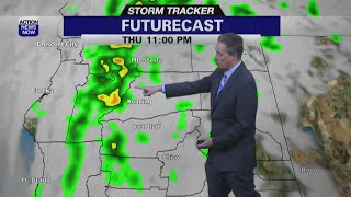 Storm Tracker Forecast - Gusty Wind And Isolated Storms Late Thursday