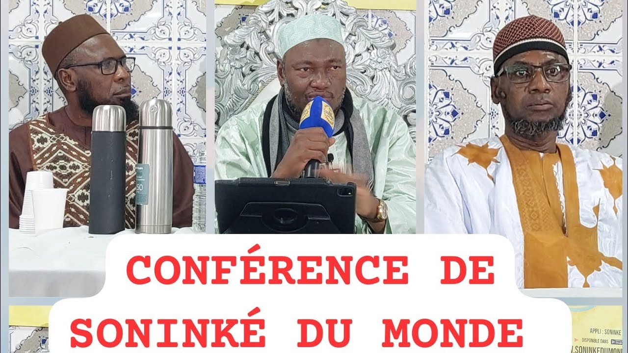CONFÉRENCE ORGANISE PAR L'ASSOCIATION CULTURELLE SONINKÉ DU MONDE SAMEDI 16/08/2025