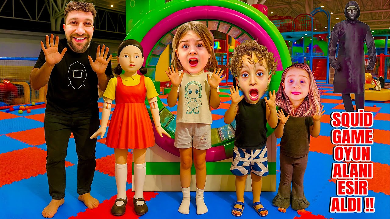 KUZEY ELİF HİLAL SQİD GAME OYUN ALANI ESİR ALDI ‼️