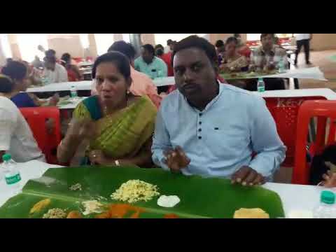 Karnataka Culture South Indian Style Marriage Dinner Youtube