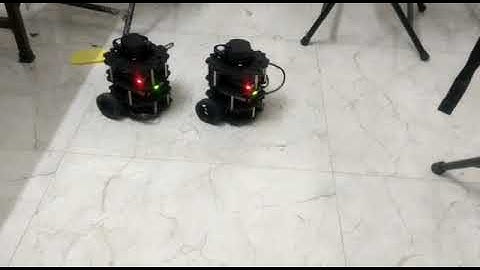 2 TurtleBot3 Burger working together
