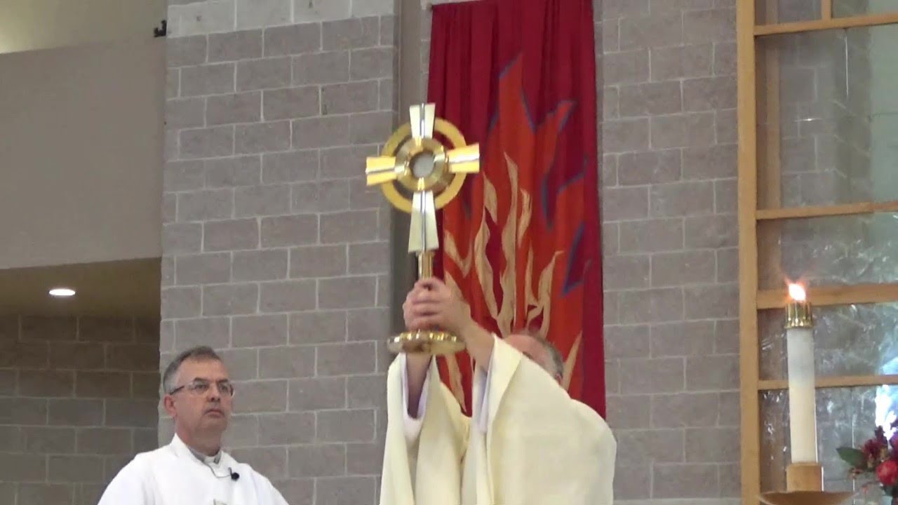 Procession for the Solemnity of the Body and Blood of Christ - YouTube