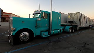 Amazing Blue Peterbilt 389 Spotted At The Iowa 80 Worlds Largest Truck Stop